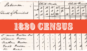 1820 Census Records 1820 Census Records