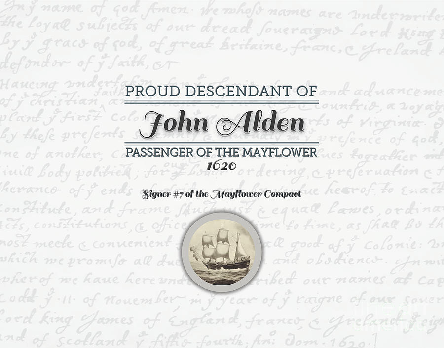 John Alden Mayflower Branch List John Alden Mayflower Branch List